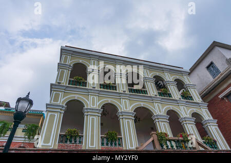 Xiamen, China - 30. Mai 2018: Die westlichen Stil Gebäude in Insel Gulangyu Stockfoto