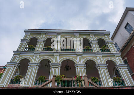 Xiamen, China - 30. Mai 2018: Die westlichen Stil Gebäude in Insel Gulangyu Stockfoto