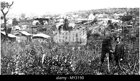 553 Vista parcial São José do Rio Preto SP EM 1909 Stockfoto