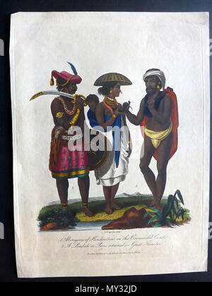 . Deutsch: "Zeremonie der Waschen der Göttin Cali und den Götzen Jagan-Nath, 'Von' Enzyklopädie Londinensis, oder Universal Wörterbuch der Künste, Wissenschaften und Briefe", von J. Wilkes et. al., London, 1796-1828; auch: * "Die Götter der indischen Triade'*;*' eine Piadah oder Peon, in großen Familien" * Quelle erhalten: ebay, 24.02.2009. Zwischen 1796 und 1828. J. Wilkes et al 563 Wilkes 1809 b Stockfoto