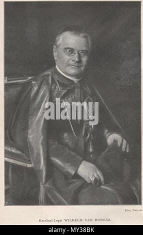 . Englisch: Willem Marinus van Rossum. ca. 1920. Unbekannt 545 Van Rossum Stockfoto