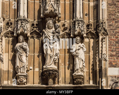 Aachener Dom, Aachen, Nordrhein-Westfalen, Deutschland Stockfoto