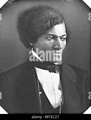 . Englisch: retuschierte Porträt von Frederick Douglass in den 1840er Jahren genommen. 29 August 2013, 08:38:38. Unbekannt 572 junge Frederick Douglass Stockfoto