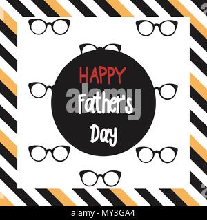 Glückliche Vatertag Stock Vektor