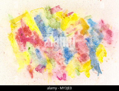 Hand gezeichnet Aquarell Hintergrund Stockfoto