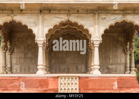 Rote Fort von Old Delhi Stockfoto