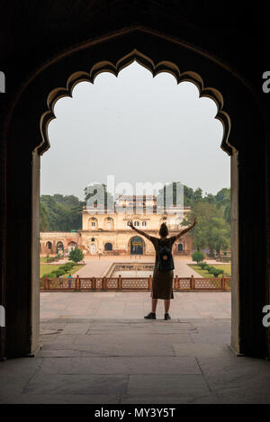 Grab Safdarjungs in Delhi Stockfoto