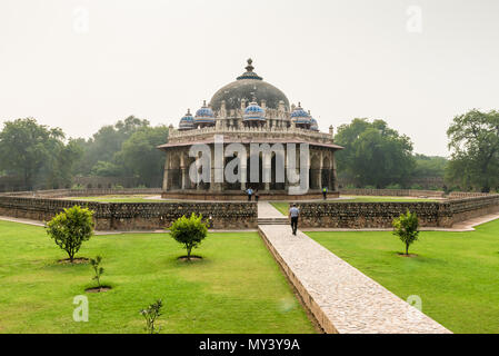 Humayuns Grab in Neu Delhi Stockfoto