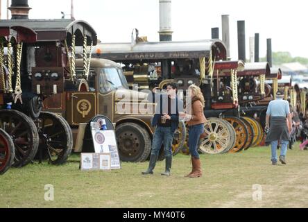 Die Great Dorset Steam Fair Stockfoto