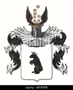 . Berens Wappen. Datum unbekannt. Unbekannt 71 Berens COA Stockfoto