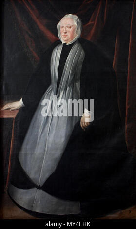 . Englisch: Eleonora Gonzaga (1598-1655). 1651-55. Giovanni Maria Morandi 157 Eleonora Gonzaga als Witwe Stockfoto