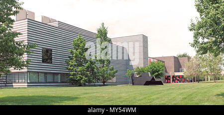 Das Cleveland Museum der kunst in der Wade Park Bezirk des University Circle in Cleveland, Ohio, USA. Stockfoto