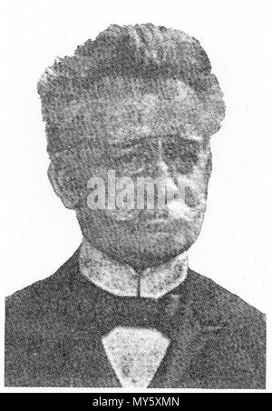 . English: Julius Seitz in einem undatierten Zeitungsfoto. Vor 1912. Unbekannt 480 Seitz undatiertes Zeitungsfoto Stockfoto