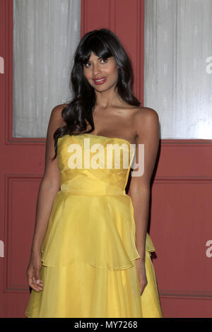 NBC's "Der gute Ort" fyc Screening und Q&A in den Universal Studios Backlot in Universal City, Kalifornien. Mit: jameela Jamil Wo: Universal City, Kalifornien, USA, wenn: 04. Mai 2018 Credit: Nicky Nelson/WENN.com Stockfoto