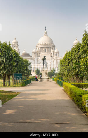 Victoria Memorial, Kalkutta, Westbengalen, Indien Stockfoto