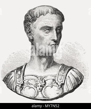 Gaius Julius Caesar, 100 - 44 V.CHR., römischer Staatsmann Stockfoto