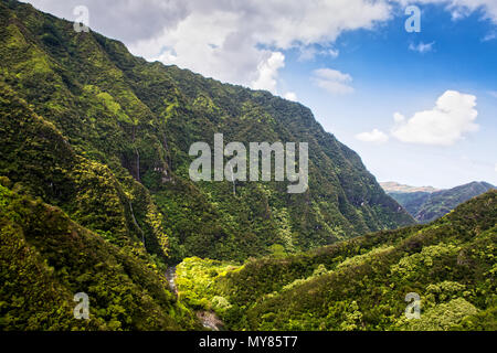 Luftaufnahme über Kauai, Hawaii Stockfoto