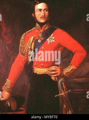 . Englisch: Prince Albert. 1845. Alexander de Meville 438 Prinz Albert Stockfoto