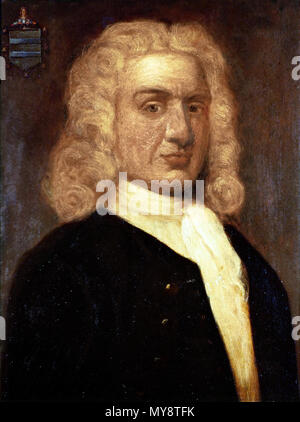 . William Kidd, Freibeuter, Piraten. 18. jahrhundert Portrait von Sir James Thornhill. 18. James Thornhill (1675 - 1734) Beschreibung britische Maler und Politiker Geburtsdatum / Tod 25. Juli 1675 13. Mai 1734 Ort der Geburt / Todes Malcombe Regis (Dorset) Thornhill Park in der Nähe von Stalbridge, Dorset Arbeit Ort London, Greenwich, verschiedene englische Landhäuser Authority control: Q 1681192 VIAF: 52498259 ISNI: 0000 0000 6677 5766 ULAN: 500010779 LCCN: n 50012868 WGA: THORNHILL, Sir James WorldCat 564 William Kidd Stockfoto