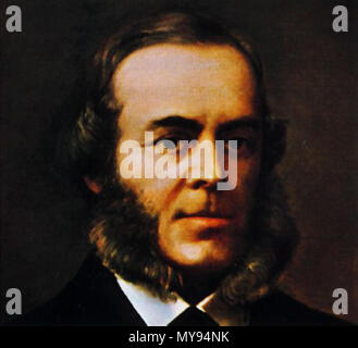 . John spencer-churchill, 7. Herzog von Marlborough (1822-1883). Zeitgenössisches Porträt. Diese Datei fehlt, Informationen zum Autor. 16 7 thDukeOfMarlborough Stockfoto