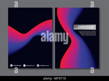 Abstrakte umfasst Flüssigkeiten Stock Vektor