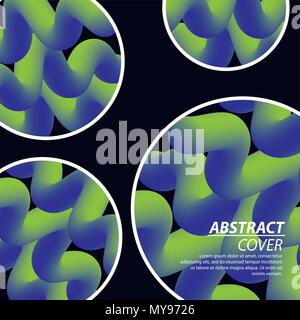 Abstrakte umfasst Flüssigkeiten Stock Vektor