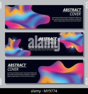 Abstrakte umfasst Flüssigkeiten Stock Vektor