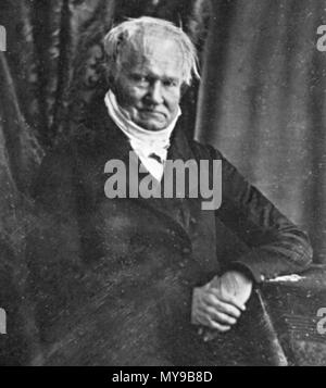 . Alexander von Humboldt. 1847. Hermann Biow (1804 - 1850) Beschreibung Deutsche Fotograf Geburtsdatum / Tod 1804 oder 1810/1811 20 Februar 1850 Ort der Geburt / Todes Breslau Dresden Authority control: Q 103028 VIAF: 137959735 ULAN: 500096512 GND: 116188626 RKD: 376373 249 Humboldt, Alexander von 1847 Stockfoto