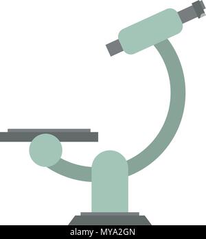 Mikroskop wissenschaftliches Werkzeug Stock Vektor