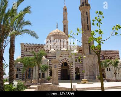 Al Mustafa Moschee in Sharm El Sheikh, Ägypten Stockfoto