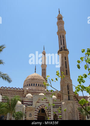 Al Mustafa Moschee in Sharm El Sheikh, Ägypten Stockfoto