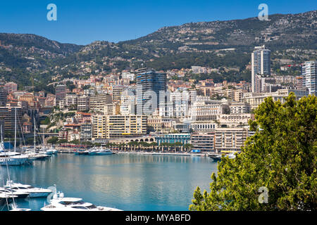 Port Hercule, La Condamine, Monte Carlo, Monaco Stockfoto