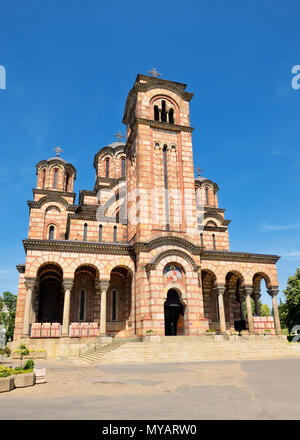 Kirche des Hl. Markus, Belgrad, Serbien Stockfoto