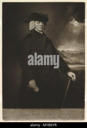 . Englisch: Richard Watson (1737-1816). Zeitgenössisches Porträt 84 BpRichardWatson Stockfoto