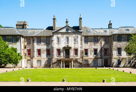 Newhailes Haus einen palladianischen Stil Villa in Newhailes Immobilien. Midlothian, Schottland, Großbritannien Stockfoto