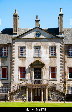 Newhailes Haus einen palladianischen Stil Villa in Newhailes Immobilien. Midlothian, Schottland, Großbritannien Stockfoto