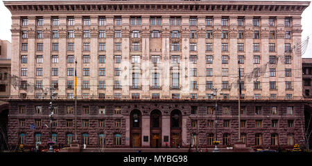 Kyivrada, der Kiewer Stadtrat Gebäude, Ukraine Stockfoto