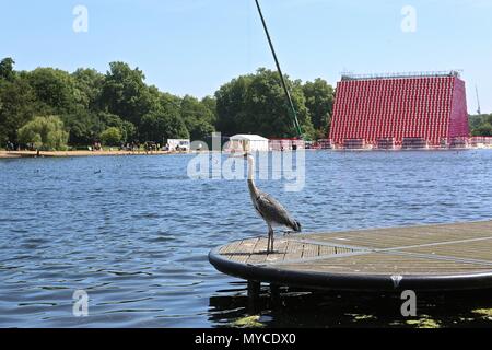 Hyde Park London England Stockfoto