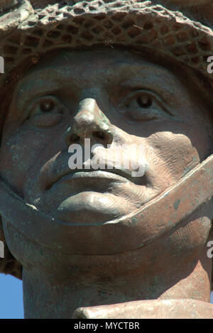 Royal Scots Fusiliers commemorative Statue Stockfoto