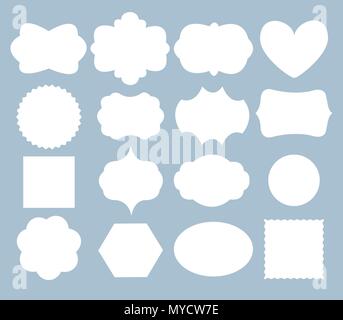 Satz von frames Stock Vektor