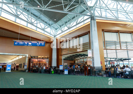 Portland, Oregon - 26. Mai 2018: Innenansicht des Portland International Airport Stockfoto