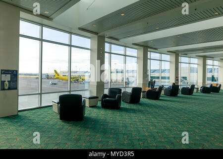 Portland, Oregon - 26. Mai 2018: Innenansicht des Portland International Airport Stockfoto