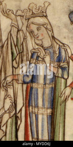 . Englisch: Edith von Wessex Čeština: Editha z Wessexu. 13. Jahrhundert. Anonym 152 Edithof Wessex Stockfoto