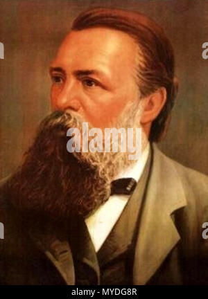 . Friedrich Engels (* 28. November 1820; † 5. August 1895). Datum unbekannt. Unbekannt 164 Engels 2 Malerei Stockfoto