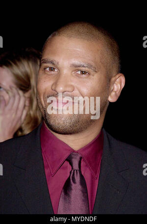 10 Okt 2000, Los Angeles, Kalifornien, USA --- Reginald Hudlin im "The Ladies Man" Premiere. 10.10.00 - Los Angeles, CA -- Bild von: ©. /USAReginald Hudlin Red Carpet Event, Vertikal, USA, Filmindustrie, Prominente, Fotografie, Bestof, Kunst, Kultur und Unterhaltung, Topix Prominente Fashion/Vertikal, Besten, Event in Hollywood Leben - Kalifornien, Roter Teppich und backstage, USA, Film, Stars, Film Stars, TV Stars, Musik, Promis, Fotografie, Bestof, Kunst, Kultur und Unterhaltung, Topix, vertikal, eine Person, Anfrage tsuni@Gamma-USA.com, headshot, Port Stockfoto