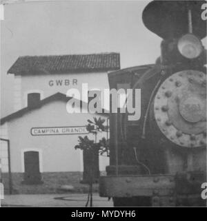 . Ferrovia Great Western in Campina Grande, Brasilien. 1907. Diese Datei fehlt, Informationen zum Autor. 178 Ferrovia cg Stockfoto