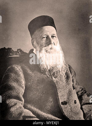 . Englisch: Henry Dunant (1828 - 1910), schweizer Philanthrop und Mitbegründer des Internationalen Komitees vom Roten Kreuz; Friedensnobelpreisträger 1901 Lëtzebuergesch: Den Henri Dunant. 5. Februar 2007 (original Upload Datum). Time Life Bilder Original uploader wurde Cornischong bei lb. Wikipedia 271 Jean Henri Dunant 2 Stockfoto