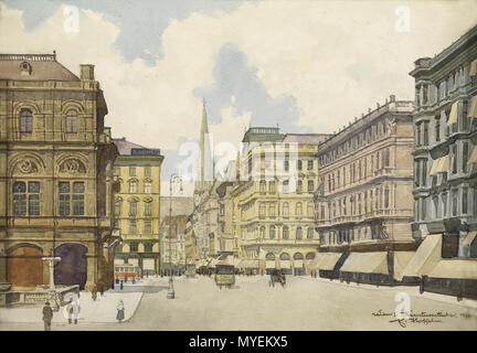 188 Franz Hoffelner Kärntnerstraße 1926 Stockfoto