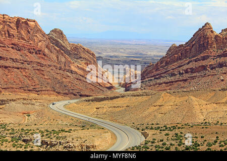 Wolf Canyon, Utah gesichtet Stockfoto