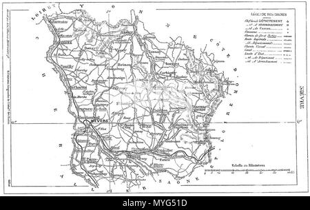 226 Géographie illustrée de la France et de ses Colonies 134 Stockfoto